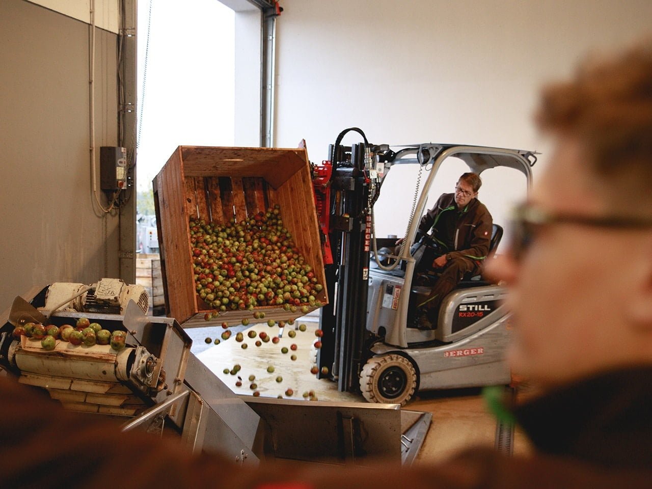 Bio Produktion Saft pressen Pankrazhofer Muehlviertel