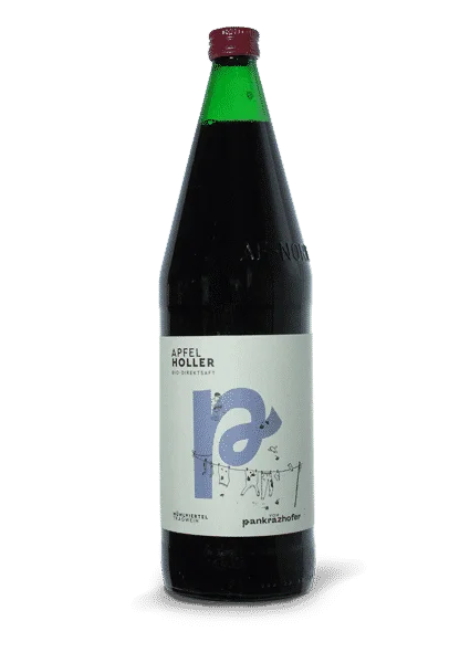 Bio Direktsaft - Apfel-Holler 1l