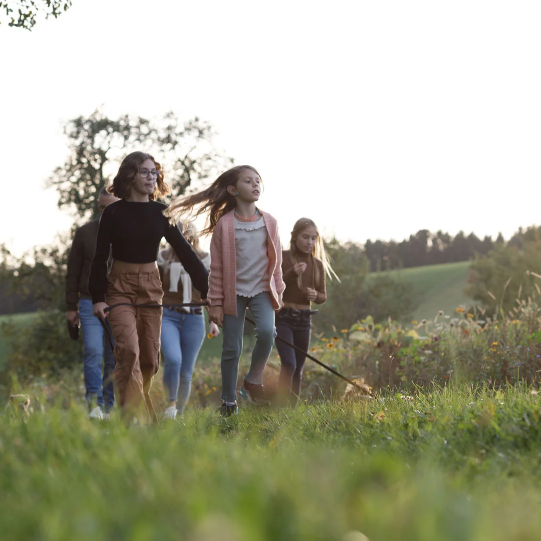 Unterwegs auf dem Rundweg