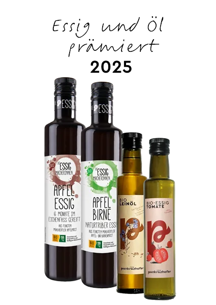 Bio Essig & Öl prämiert Paket